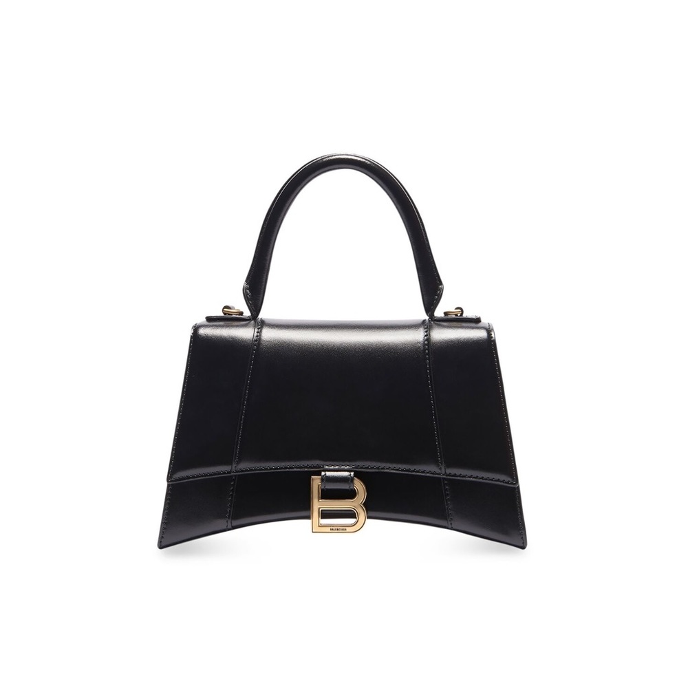 Balenciaga hourglass small bag BLACK